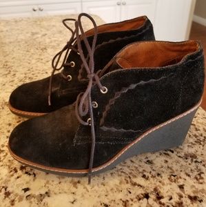 Naturalizer Kaitlyn Wedge Booties size 9.5